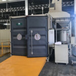 Cuarto de Granallado en Contenedor.