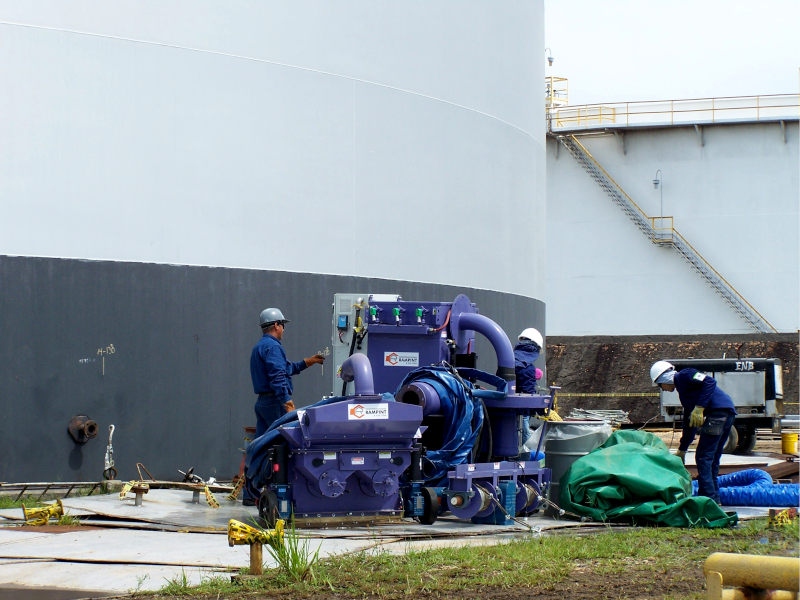 Entrenamiento para la Instalación y Operación de Máquina Granalladora Automática Portátil – Ecopetrol Colombia