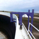 Mecanismo de Izaje Externo Maquina Granalladora Automática Portátil (Tanque con Techo Flotante).