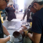 Granallado Tubo - Tolva de Granallado con Recolección Automática.