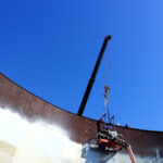 Mecanismo de Izaje Tanque Máquina Granalladora Automática Portátil Brasil.