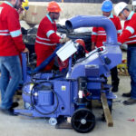 Personal Técnico Brasil - Maquina Granalladora Automática Portátil.