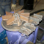 Turbina (Impeler y Paletas) - Máquina Granalladora Automática Portátil.