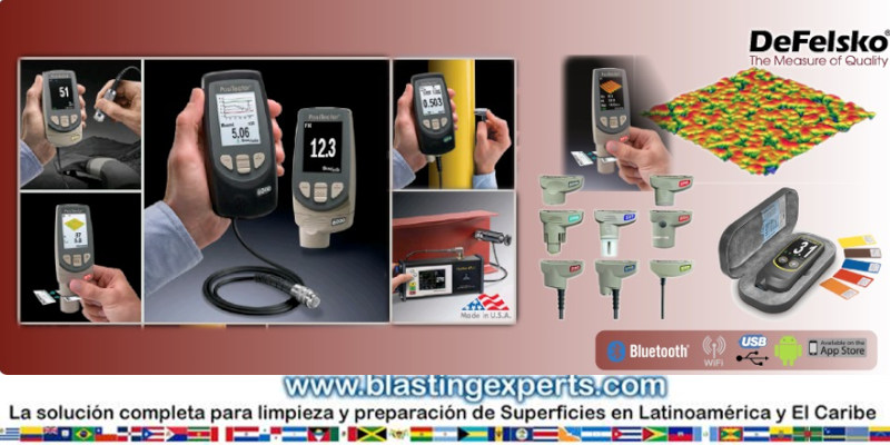 Instrumentos de Medición en Procesos de preparación de Superficies