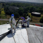 Máquina Granalladora Automática Portátil - Tanque Canal de Panamá 3.