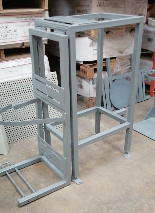 Adecuación Cabina de Granallado GP Para Cilindros de Oxígeno