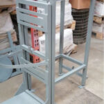 sistema de elevación y transporte de cilindros para oxigeno medicinal