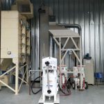 Colector de Polvo, Secador, Tolvas, Purificador de Abrasivo y Panel de Control- Equipos Cuarto de Granallado