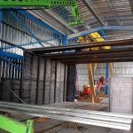 Montaje Cámara de trabajo - Cuarto de Granallado CMV