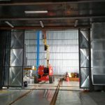 Montaje Deflectores de Extracción de Aire - Cuarto de Granallado CMV