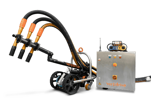 Robot Magnético VertiDrive V700 Granallado Seco/Húmedo