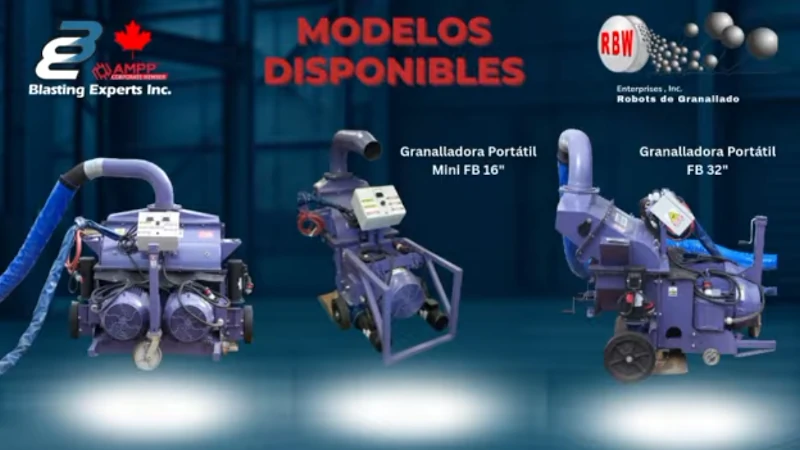 Robot Faster Blaster: Solución Profesional en Granallado para +15 Países