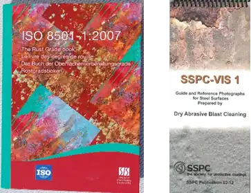 Uso de la Guía Visual SSPC para Limpieza con chorro de Abrasivo