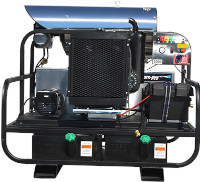 Hidrolavadoras de Agua Caliente Pro Super Skid 115V Diésel - Pressure Pro