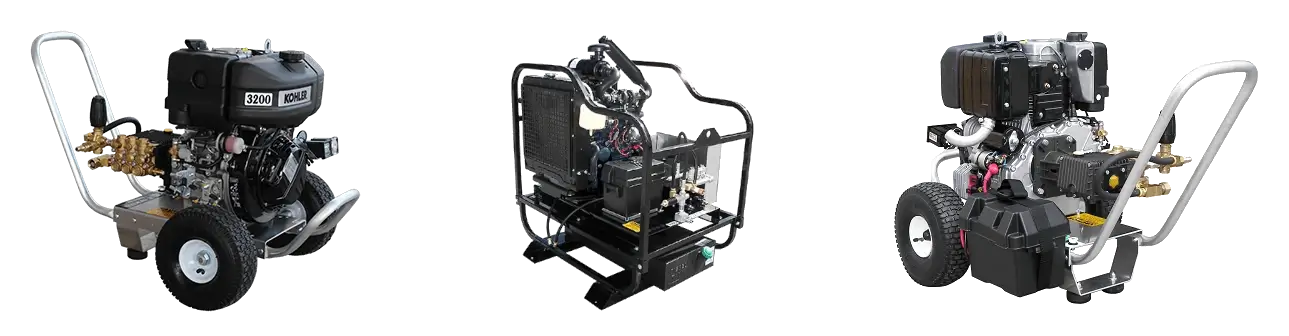 Hidrolavadoras de Agua Fría – Diésel