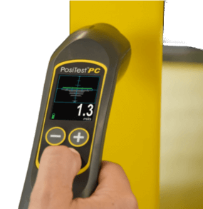 Medidor de espesor de recubrimiento en polvo sin curar