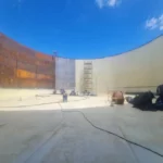 Granallado con Robot FasterBlaster de dos Tanques de 100.000 Barriles