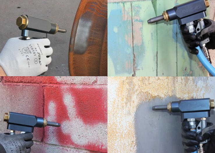 Pistola de Granallado por Succión