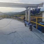 Granallado con Robot FasterBlaster del Tanque TK-4104B