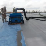 Granallado con Robot FasterBlaster del Tanque TK-4104B