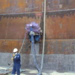 Granallado con Robot FasterBlaster de dos Tanques de 100.000 Barriles