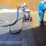 Granallado con Robot FasterBlaster de dos Tanques de 100.000 Barriles